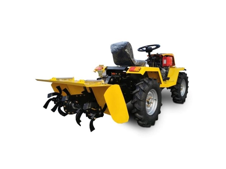Malotraktor Tauros ZX18 4x4 s rotavátorem