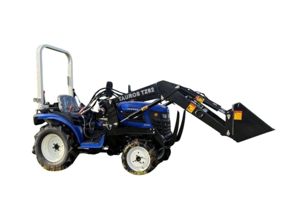 Malotraktor Tauros ZX25a 3V s čelním nakladačem