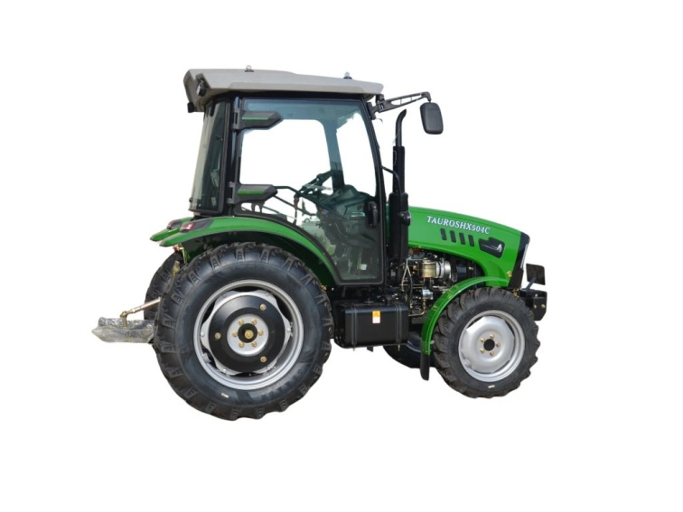 Malotraktor Tauros HX504 s kabinou a čelním nakladačem 4x4