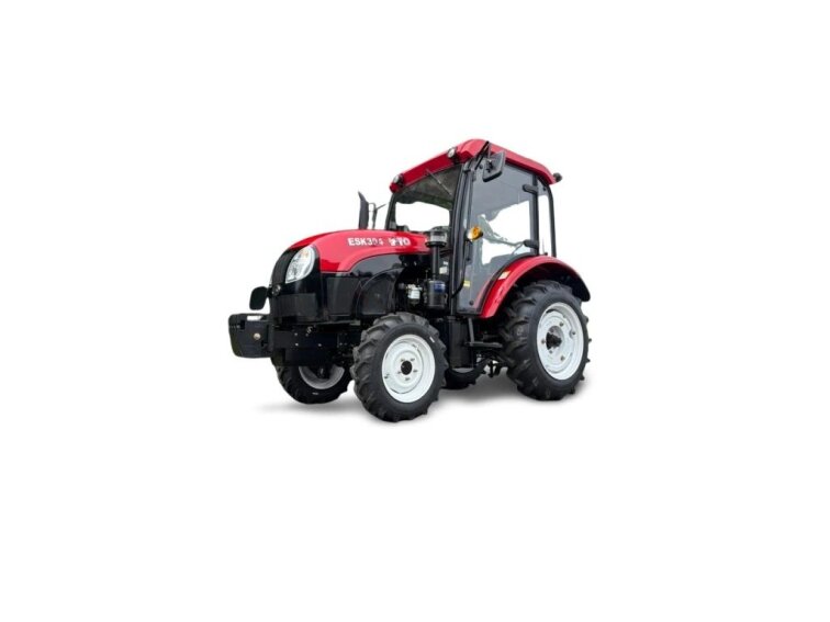 Malotraktor YTO ESK304 s kabinou a čelním nakladačem