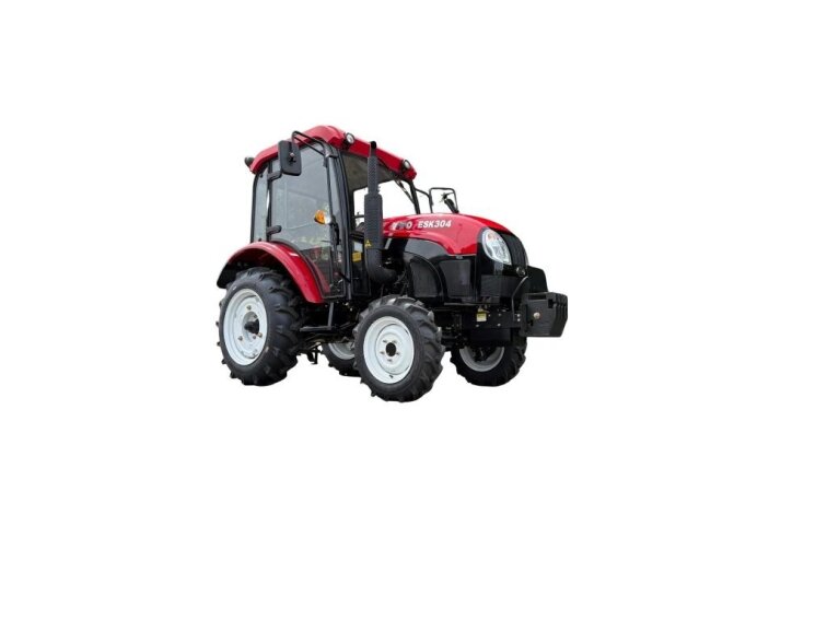 Malotraktor YTO ESK304 s kabinou a čelním nakladačem