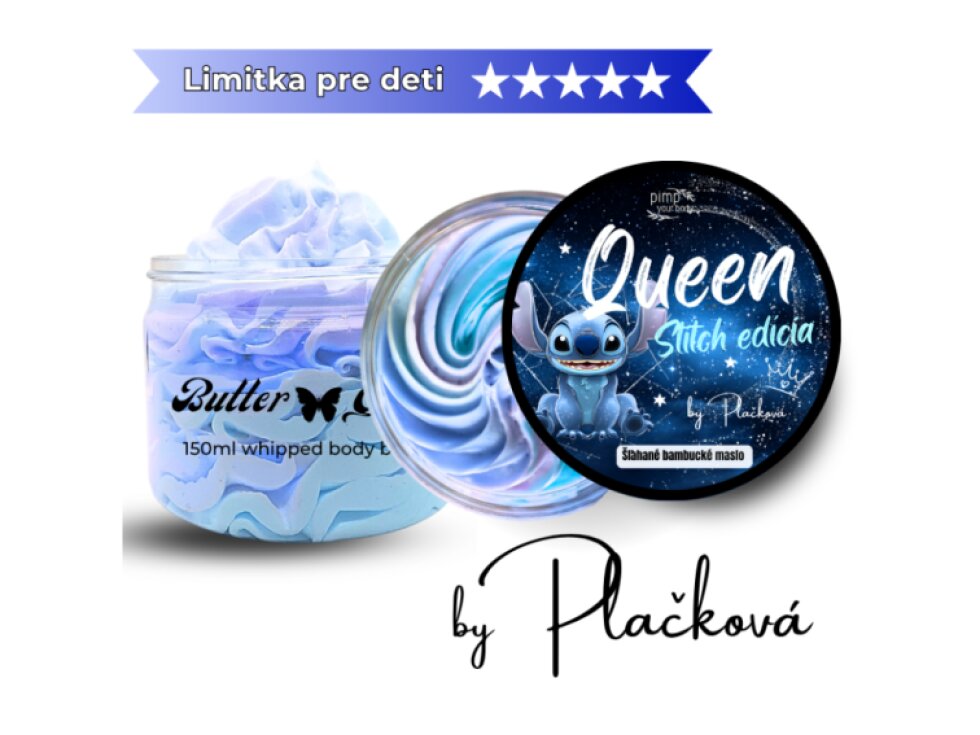 Stitch Queen Edícia - šľahané telové maslo 150ml