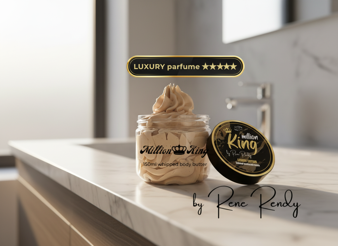 Million KING - Luxusné pánske šľahané telové maslo 150ml