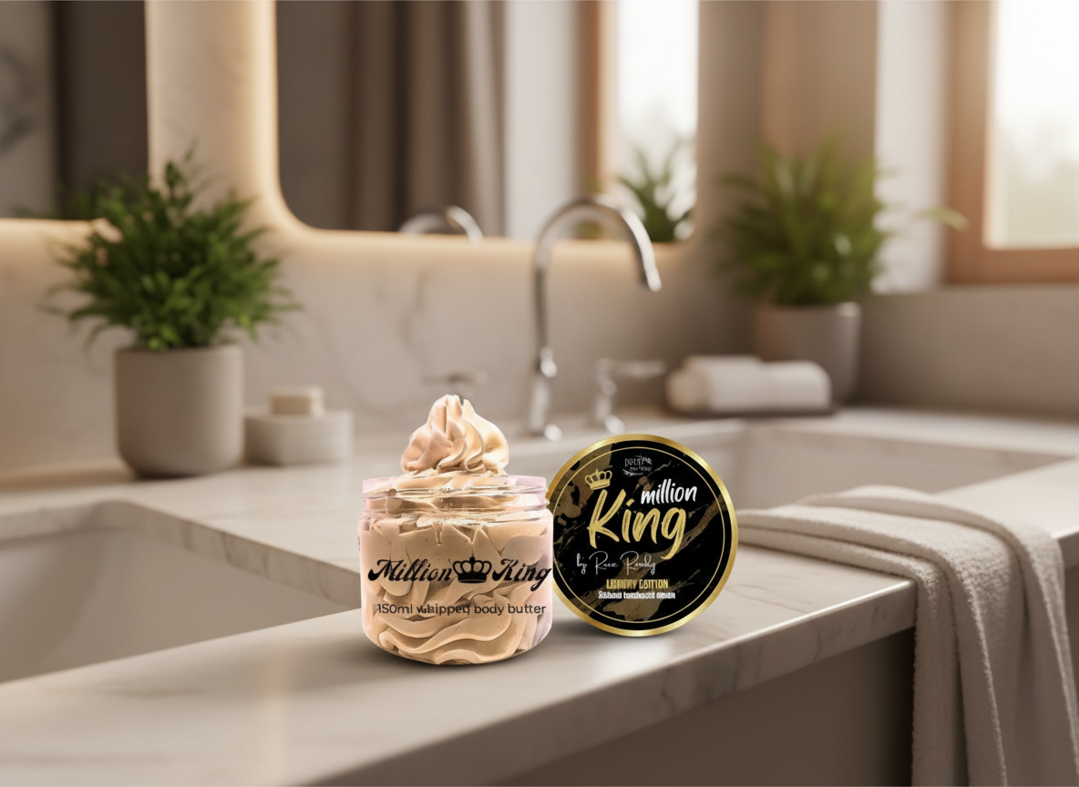 Million KING - Luxusné pánske šľahané telové maslo 150ml