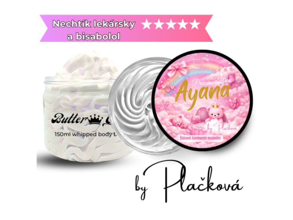 Ayana dotyk prírody - šľahané telové masielko 150ml by Plačková