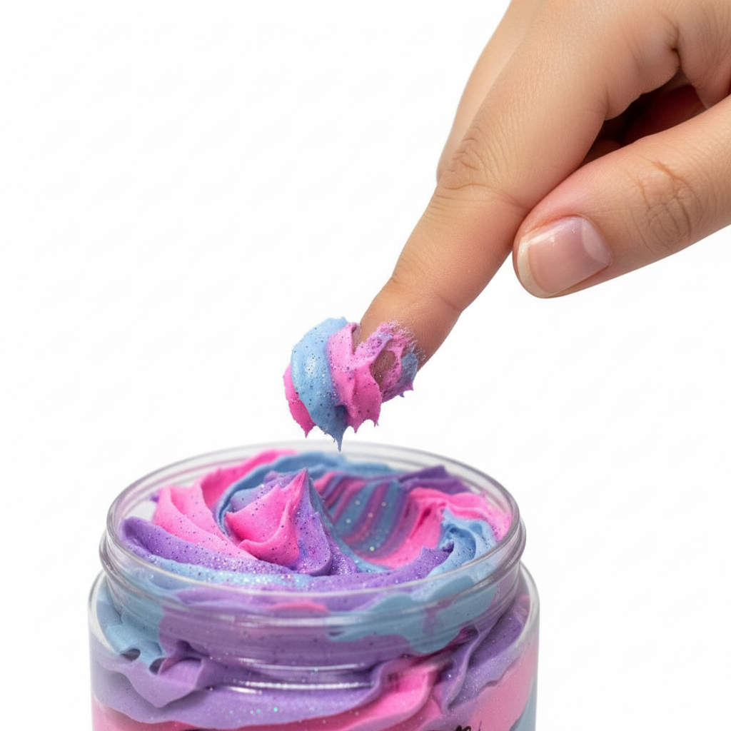 STARDUST - šľahané telové maslo s trblietkami 150ml