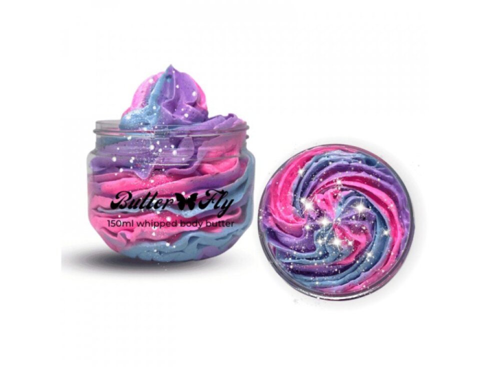 STARDUST - šľahané telové maslo s trblietkami 150ml