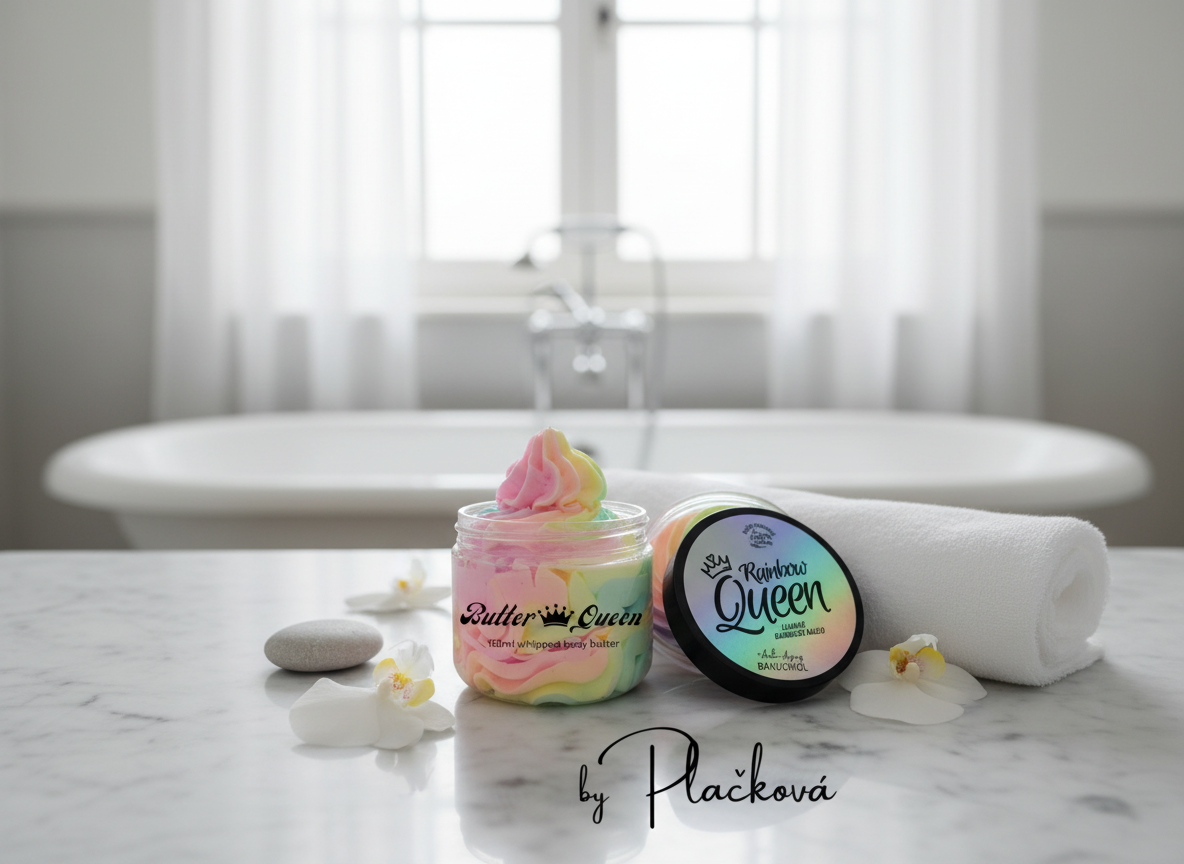 Rainbow QUEEN - luxusné šľahané telové maslo 150ml