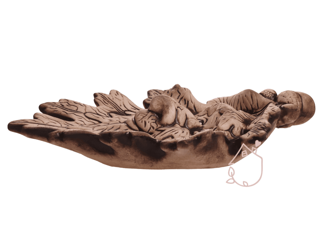 Dubový list s obličejem Ren