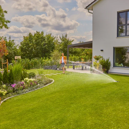 Zavlažovací systém AquaPrecise, solární napájení, pro trávníky