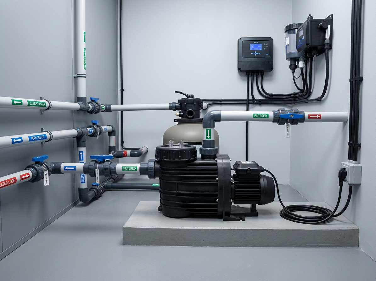 Bazénové čerpadlo AXEL 12 m³/h – 0,45 kW, 230 V