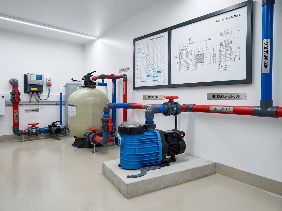 Čerpadlo Badu Magna 14 – 14 m³/h, 230 V, 0,97 kW