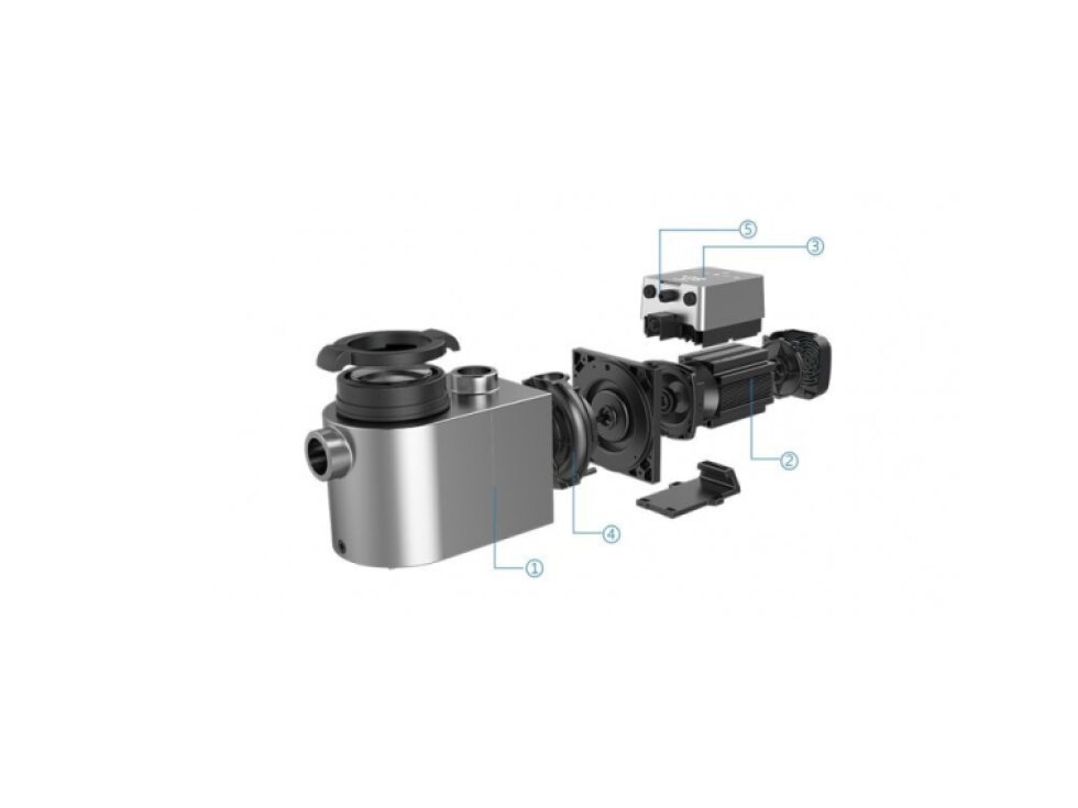 Bazénové invertorové čerpadlo Aquagem INVERPro IP25 s Wi‑Fi, pro bazény 40–70 m³
