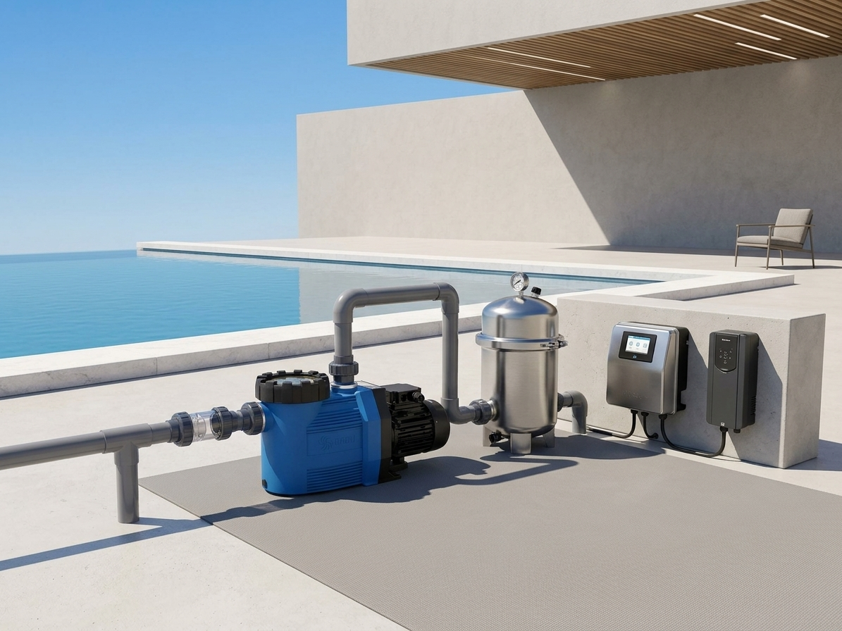Badu PRIME 15 – bazénové čerpadlo 15 m³/h, 0,90 kW, 230/400 V
