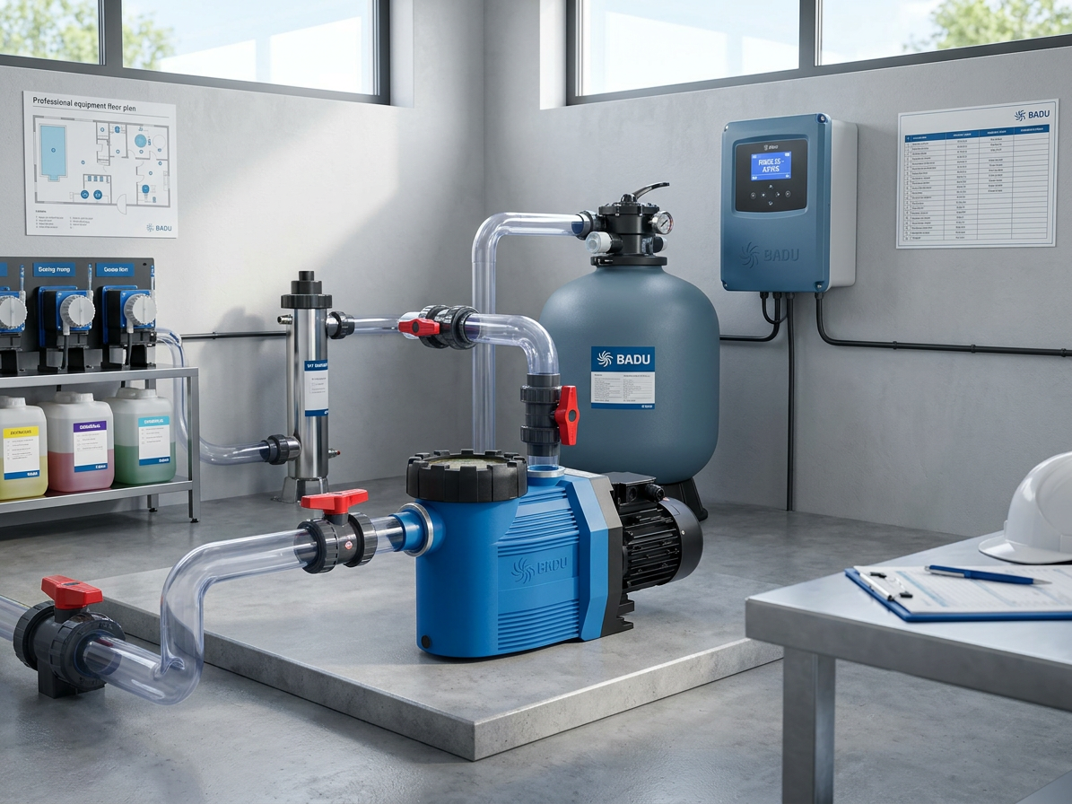 Badu PRIME 25 – bazénové čerpadlo 25 m³/h, 230 V, 1,85 kW