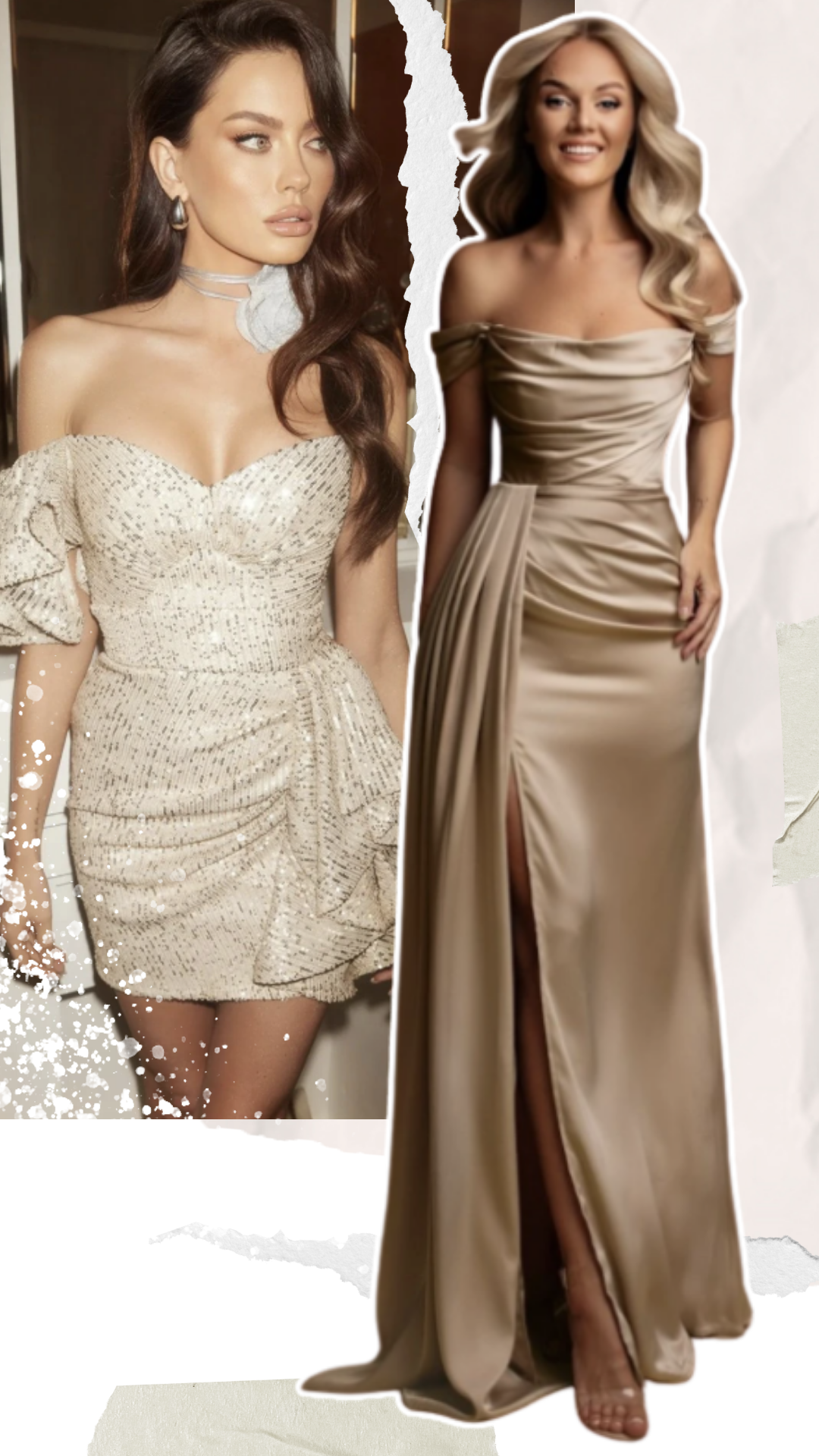 Trblietky versus lesklé materiály - Čo oslní viac?