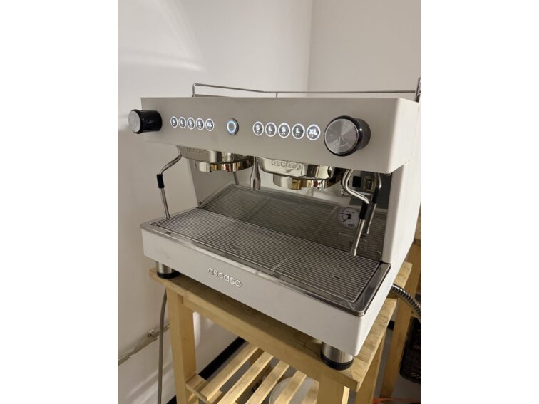 ASCASO BARISTA T ZERO COMPACT 2 GR WHITE