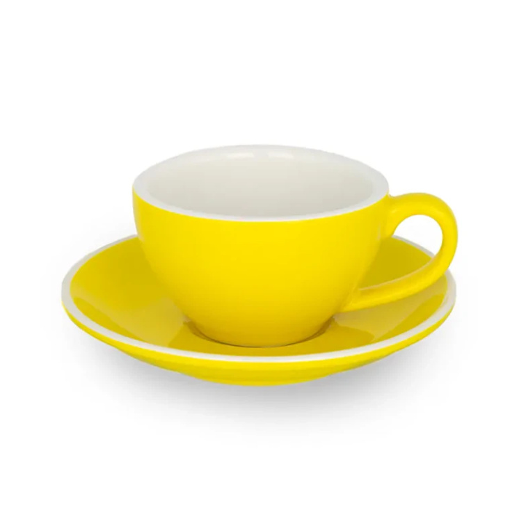 Epic yellow 150ml šálka a podšálka