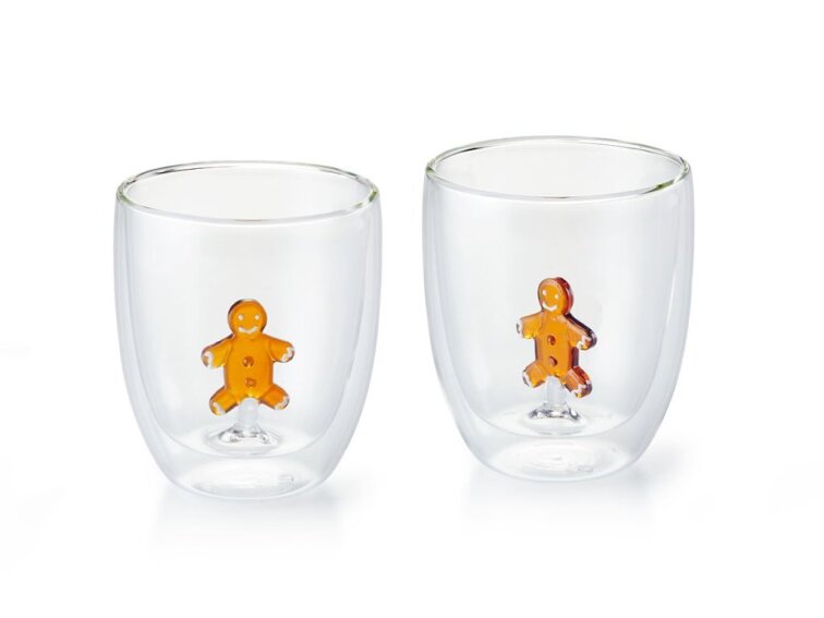 Cup GINGERBREAD MAN - 2ks