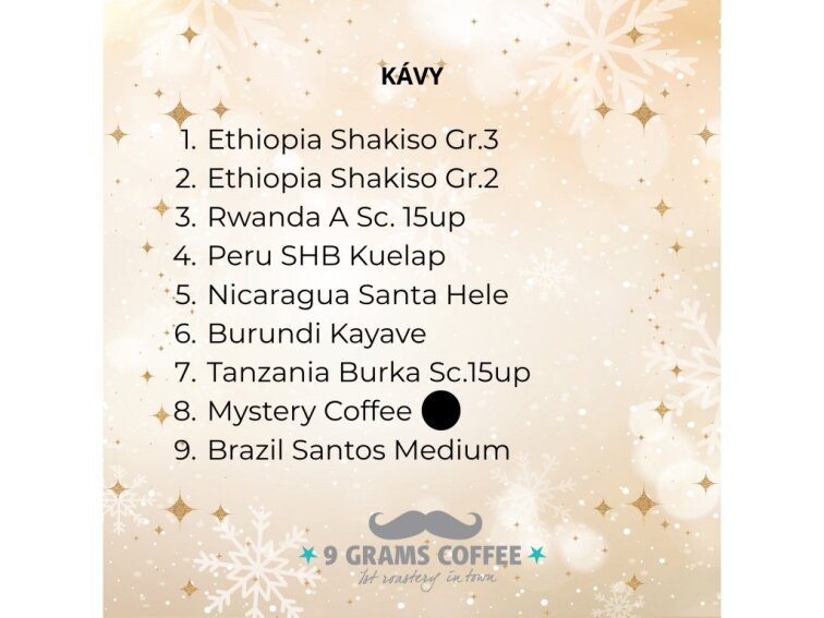 Darčekový XMAS box 9 x 70g