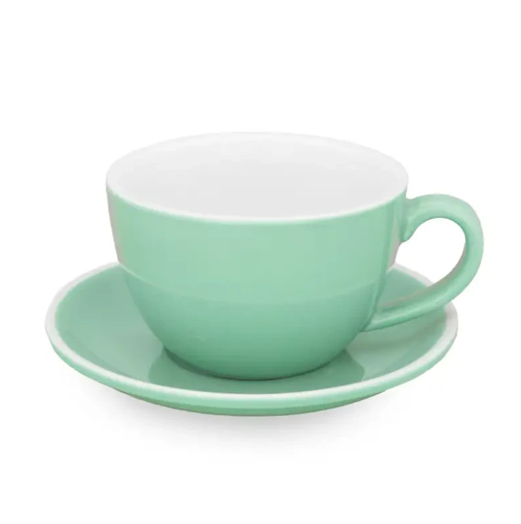 Epic green 230ml šálka a podšálka