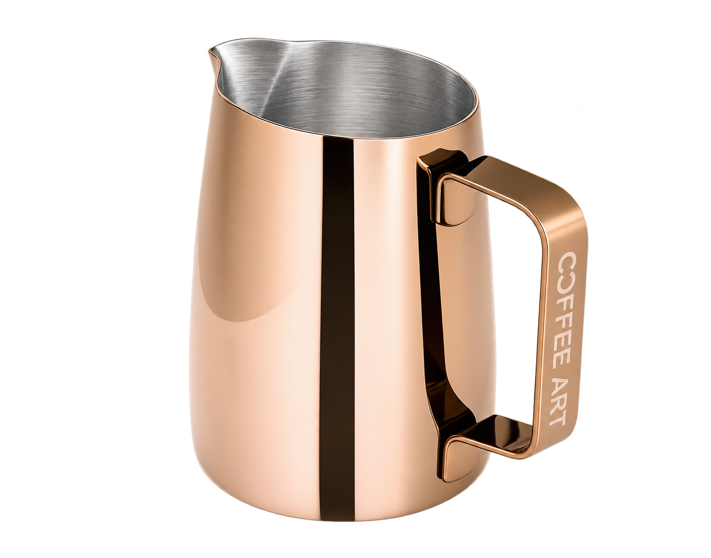CoffeeArt Jug Oblique EP Rose Gold 420 ml