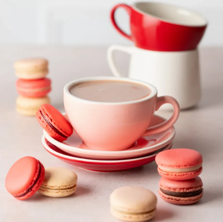 Epic pink 230ml šálka a podšálka