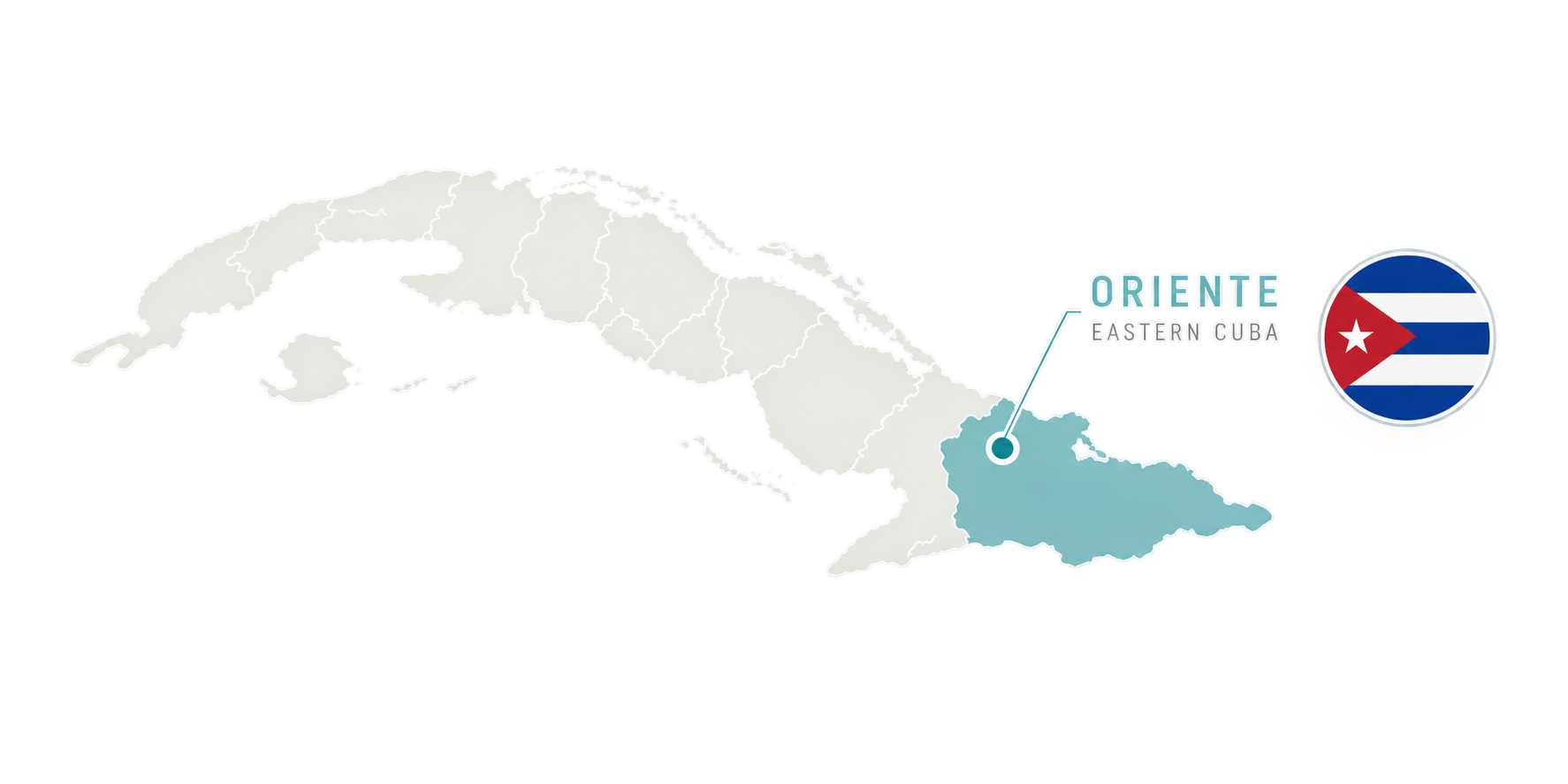 Cuba Oriente – pôvod kávy Cuba Serrano Superior