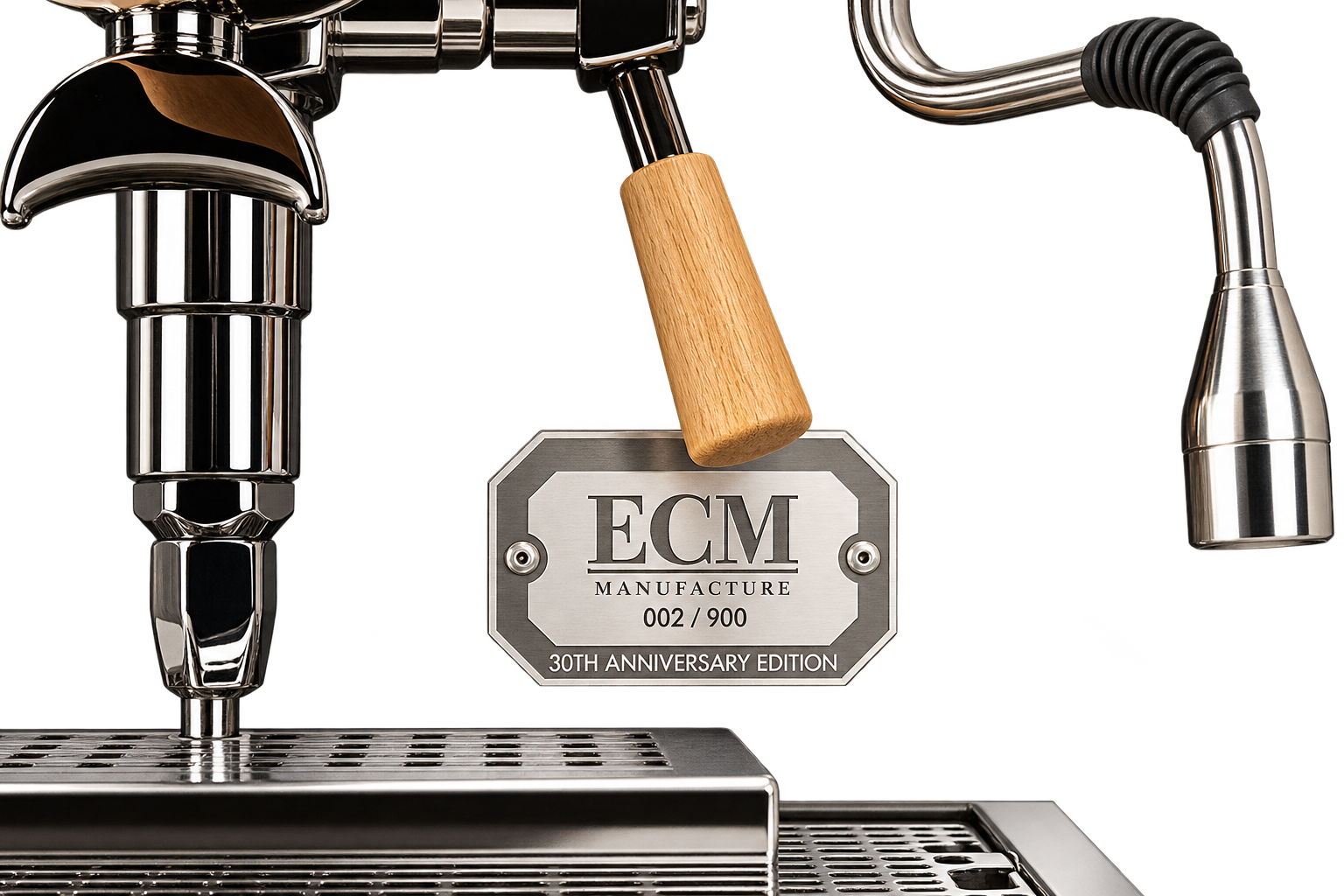 ECM Synchronika II 30th Anniversary individuálne číslovaný emblém