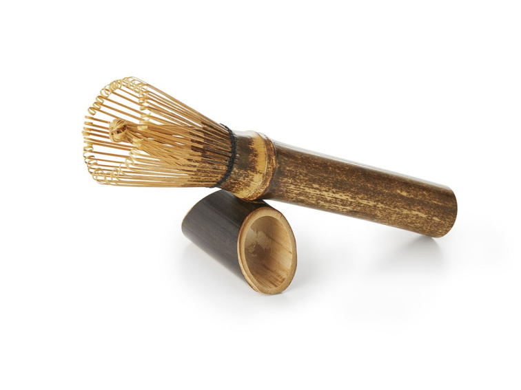 Original Japanese Bamboo Whisk ,,chasen" 48 bristles