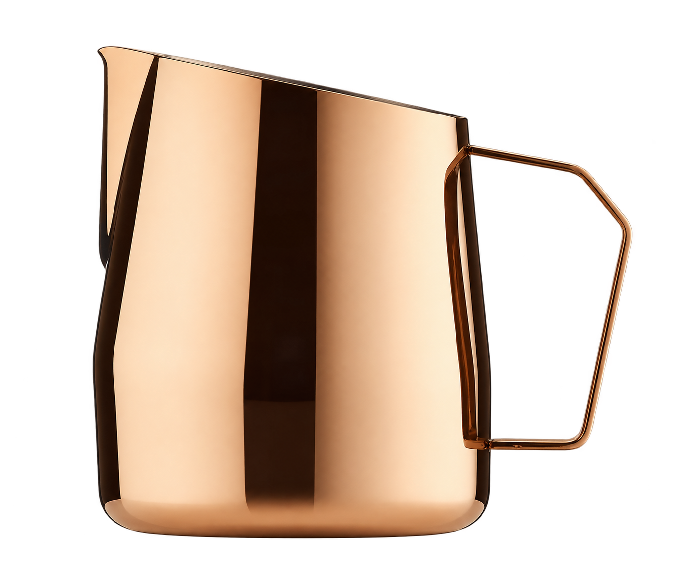 Barista & Co Dial In Milk Pitcher 420 ml Rose Brass