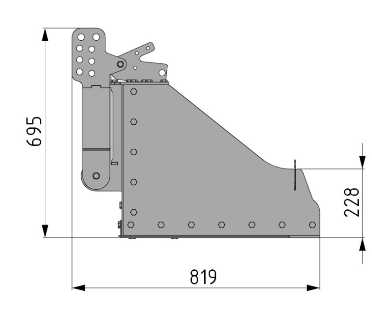 Poskladaj si sám Lopata 120 cm