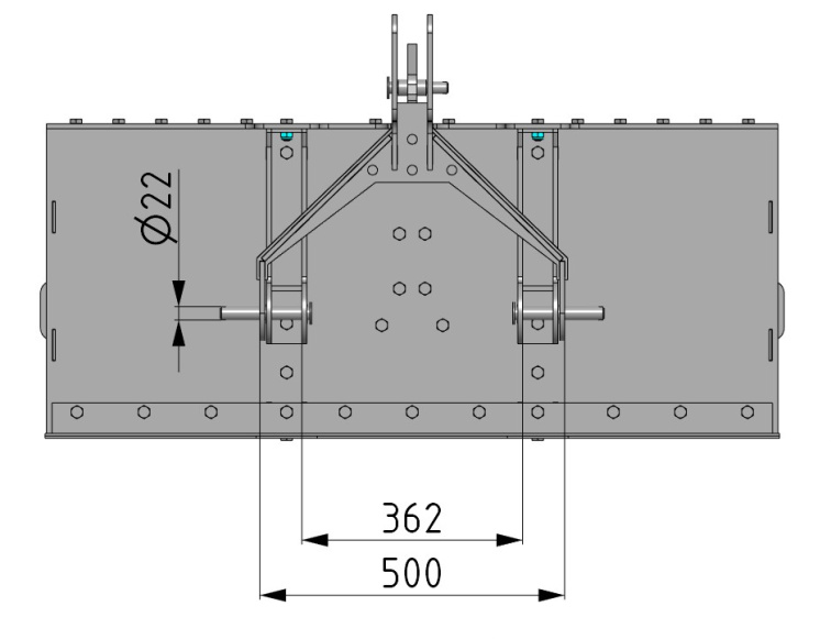 Poskladaj si sám Lopata 120 cm