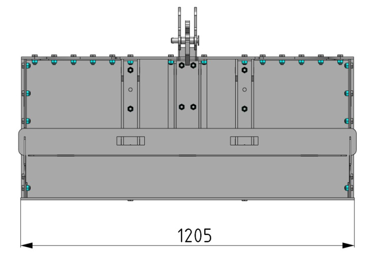 Poskladaj si sám Lopata 120 cm