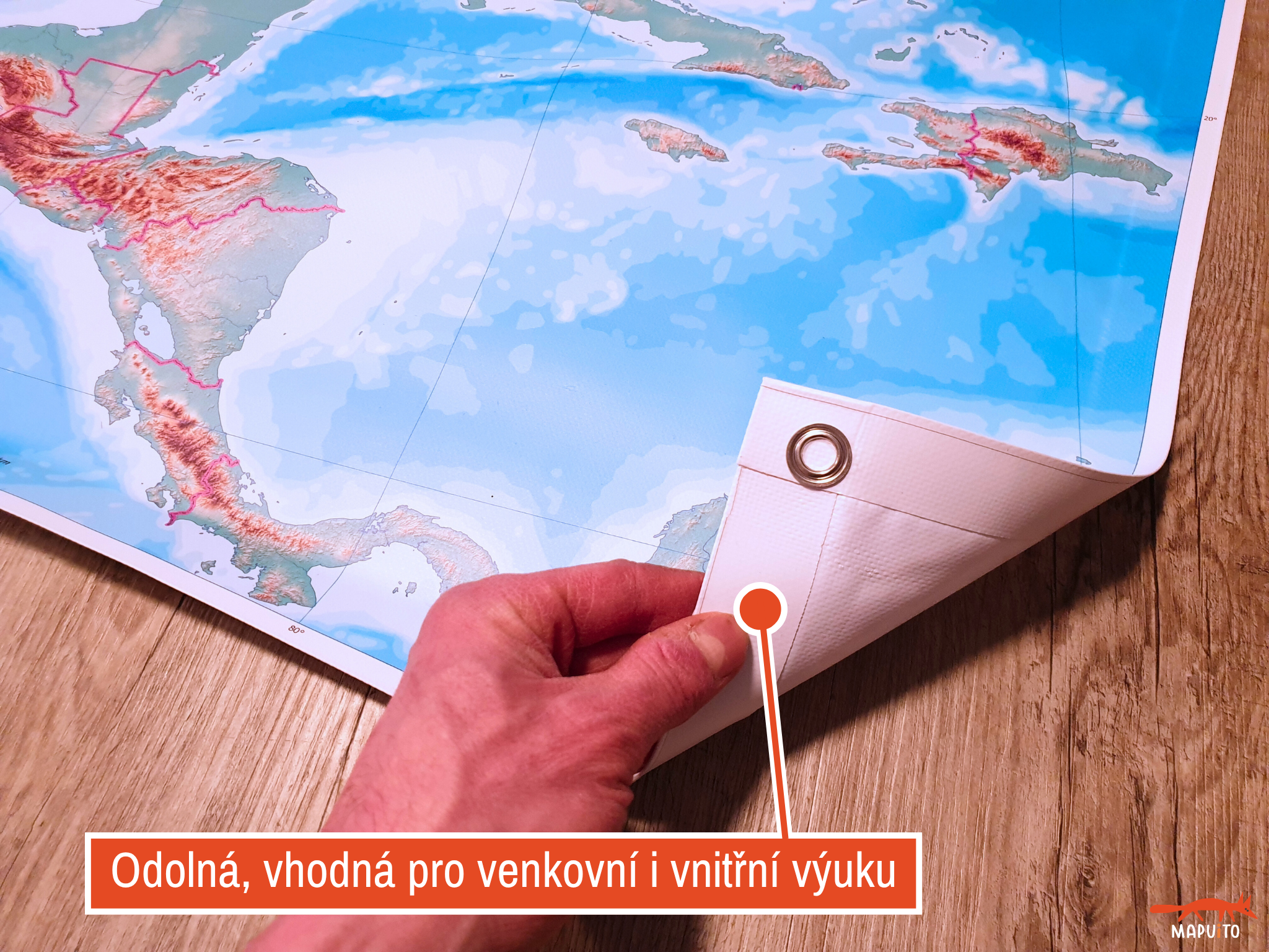 Velká mapa Severní Ameriky