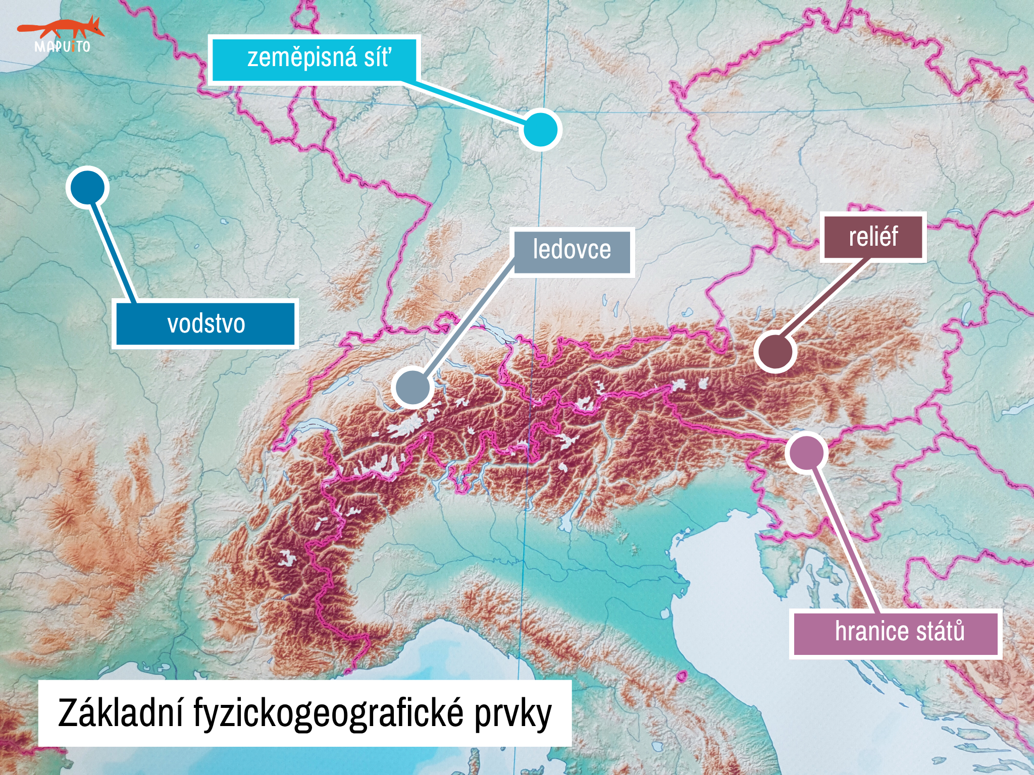 Velká mapa Evropy + Zeměpisná výzva Evropa (výhodná sada se slevou 25 %)