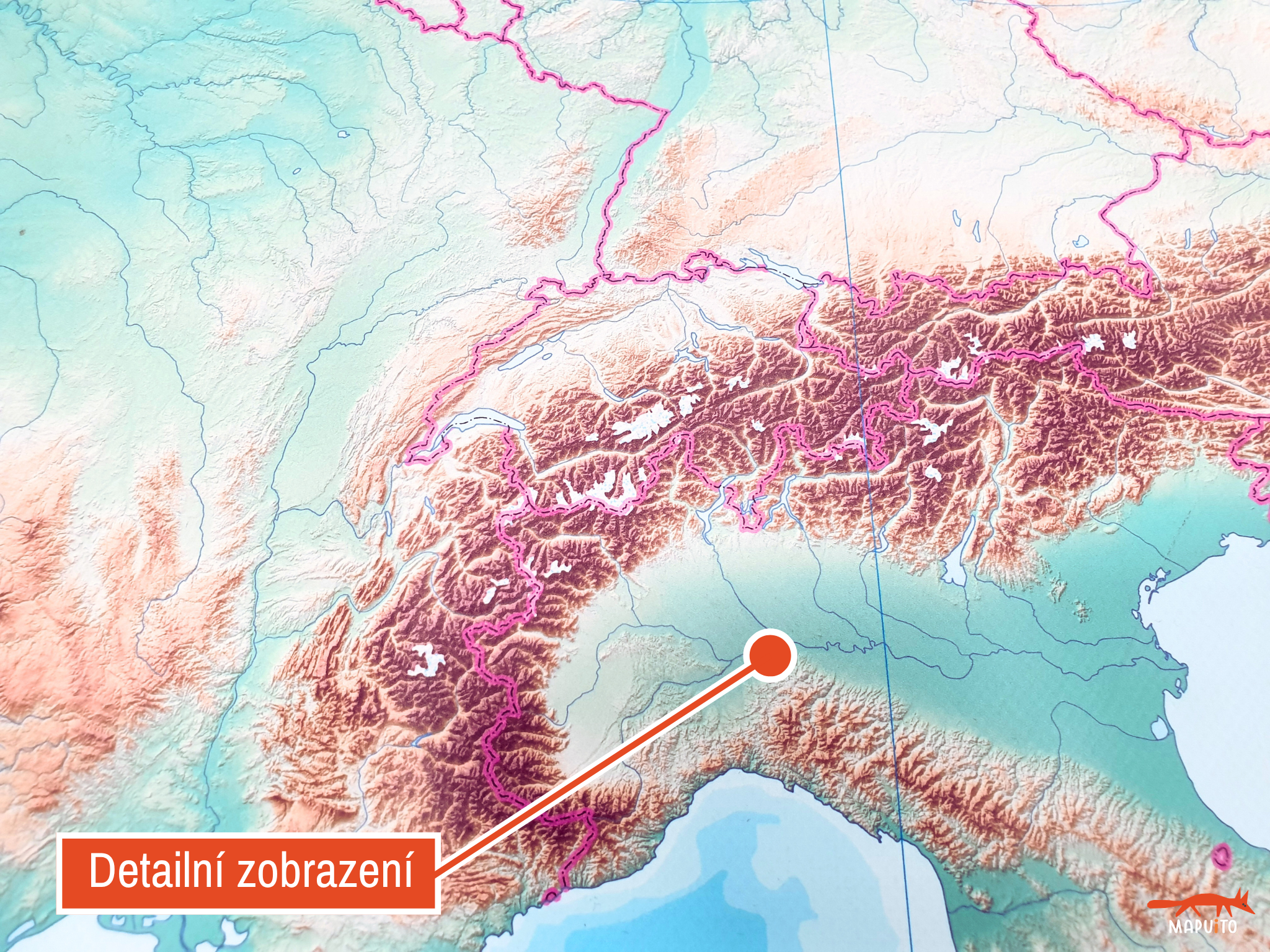 Velká mapa Evropy + Zeměpisná výzva Evropa (výhodná sada se slevou 25 %)
