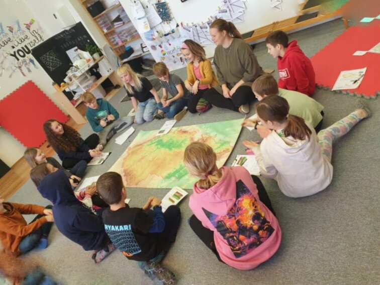 Velká mapa Česka doprodej starší verze