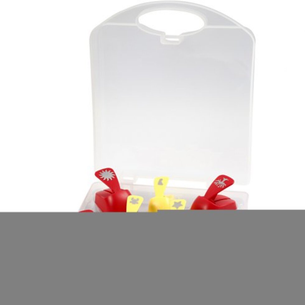 Raznice na papír sada 8 ks - RŮZNÉ MOTIVY 1,5 cm + 2,3 cm