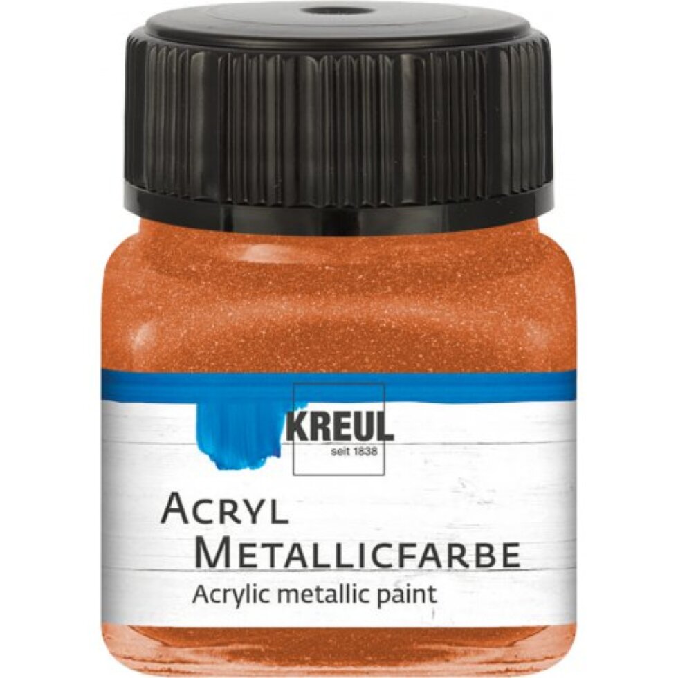 Sada Akrylová barva metalická KREUL 6 x 20 ml