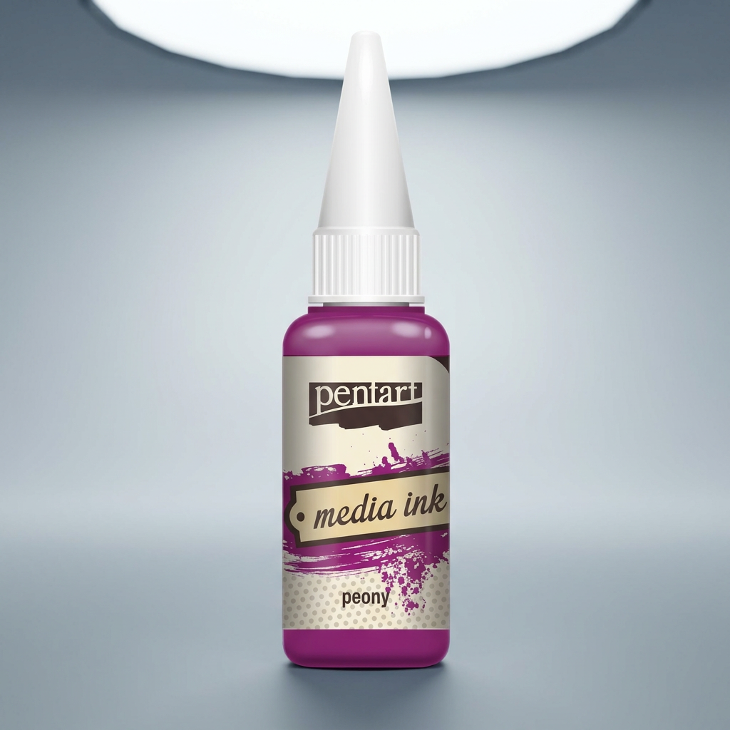 Alkoholový inkoust MEDIA INK PENTART 20 ml FIALOVÁ PIVOŇKA