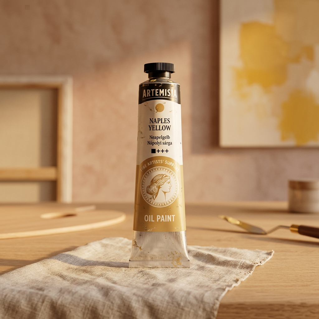 Olejová barva ARTEMISIA 20 ml Naples žlutá