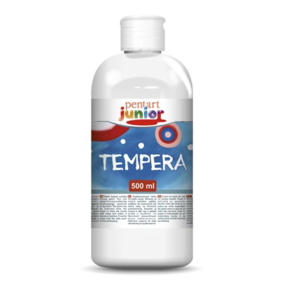 Temperová barva Junior PENTART 500 ml BÍLÁ