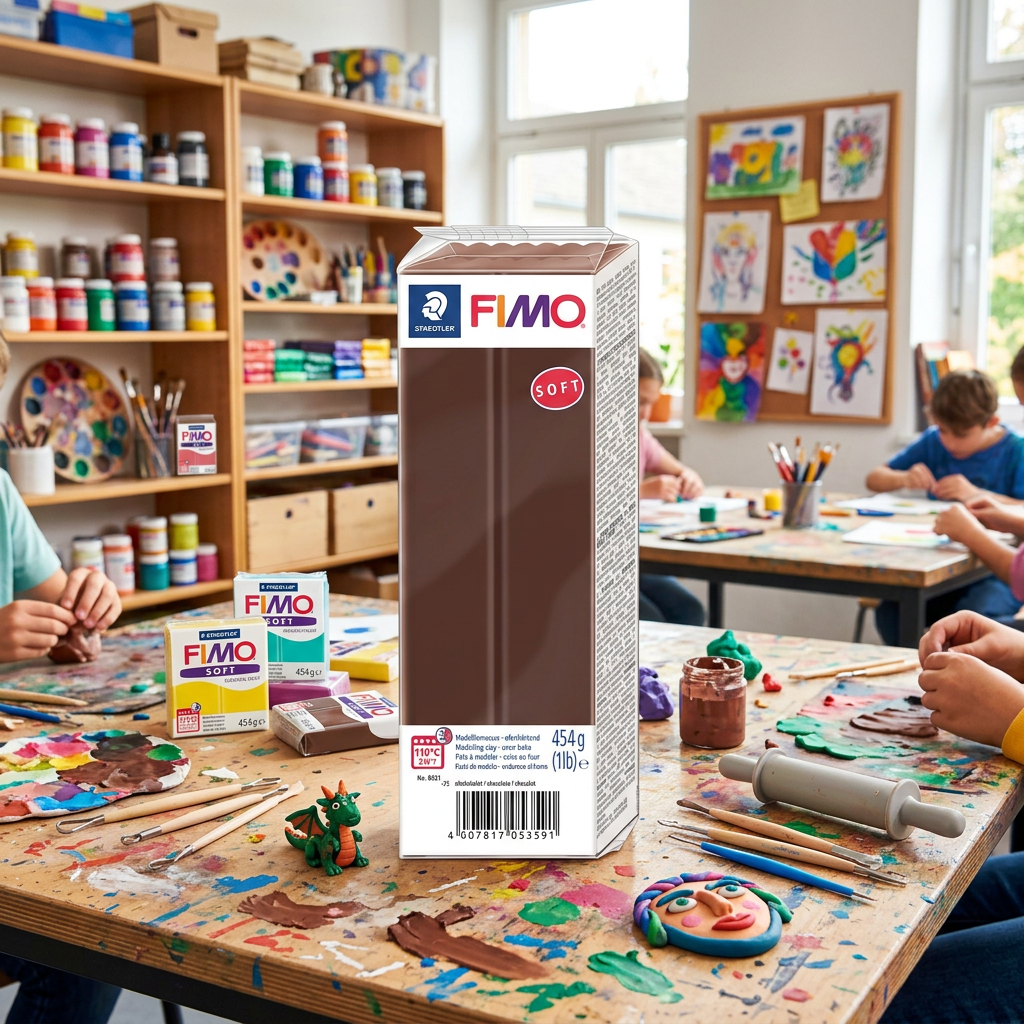 FIMO soft 454 g ČOKOLÁDOVÁ