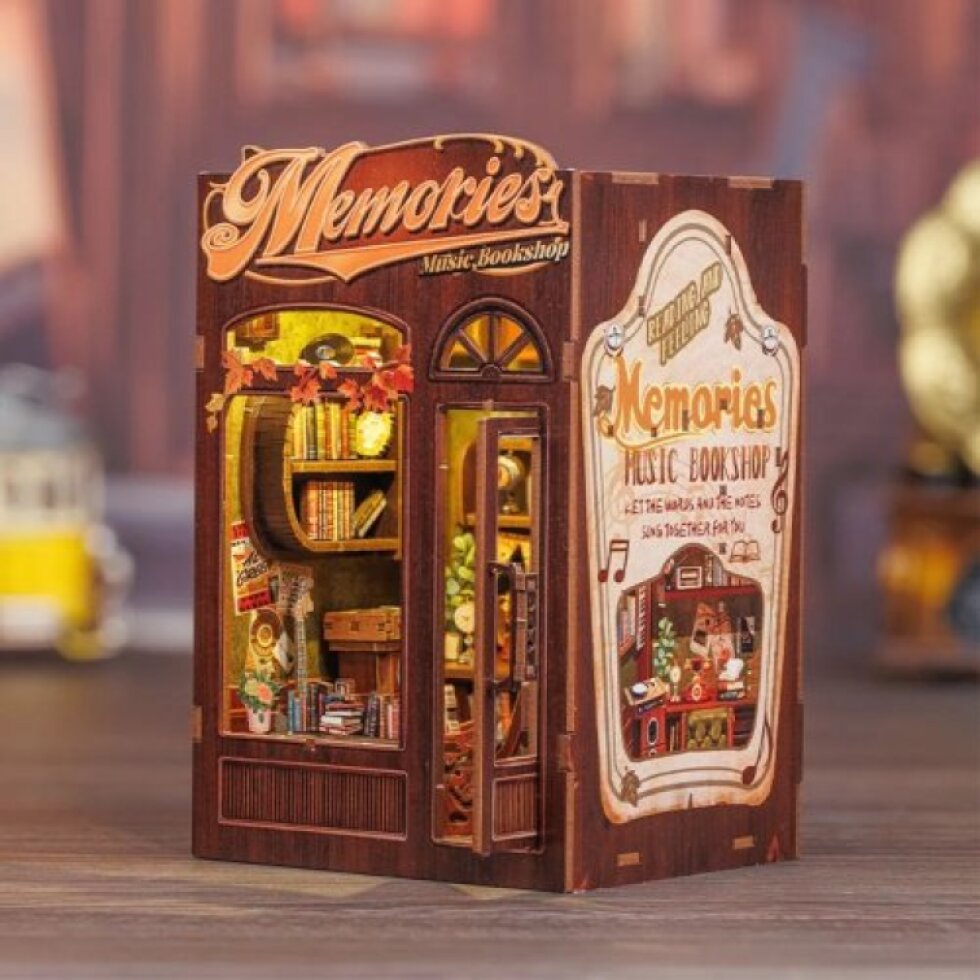 Book Nook sada - Vzpomínky na hudbu