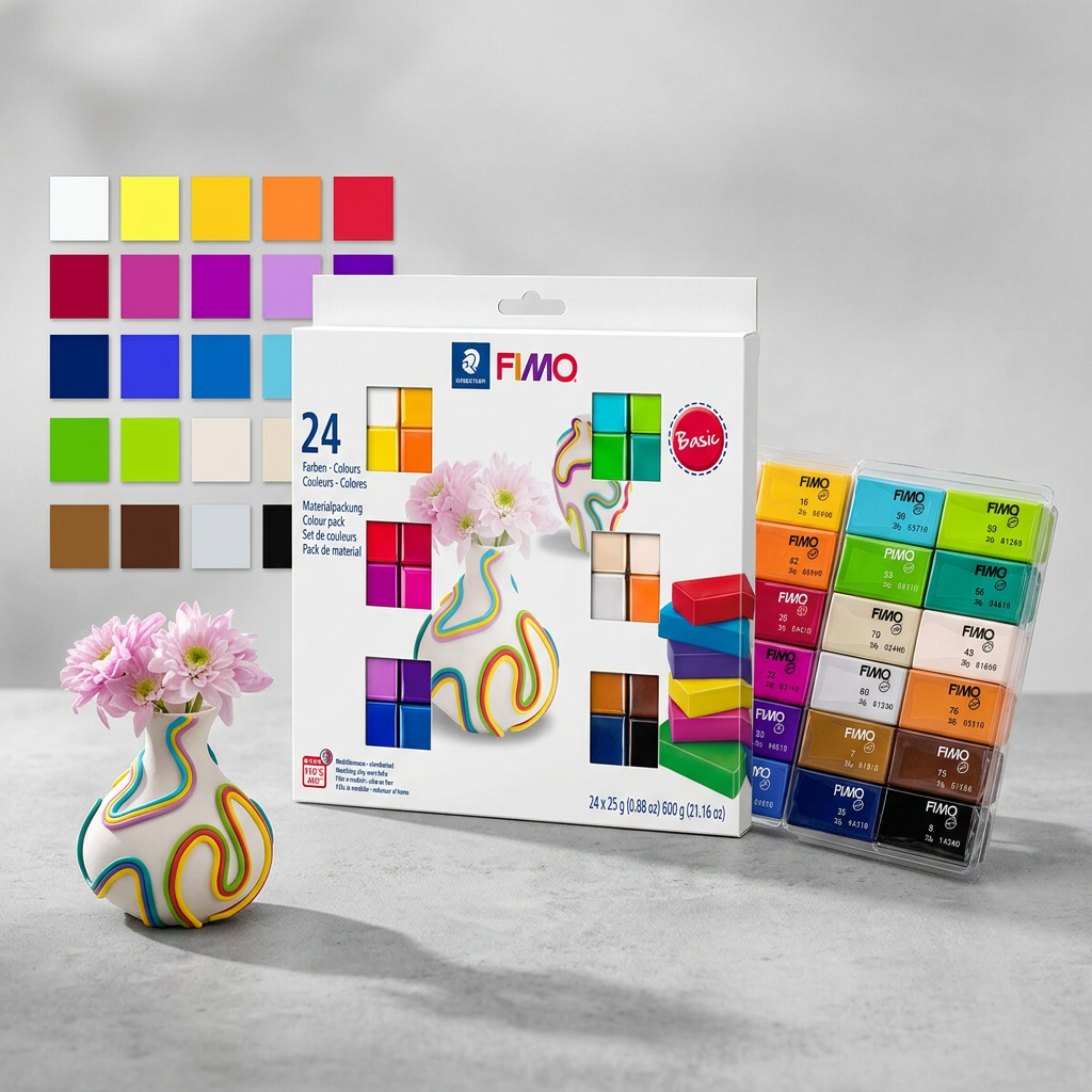 FIMO Soft sada 24 barev 25 g BASIC