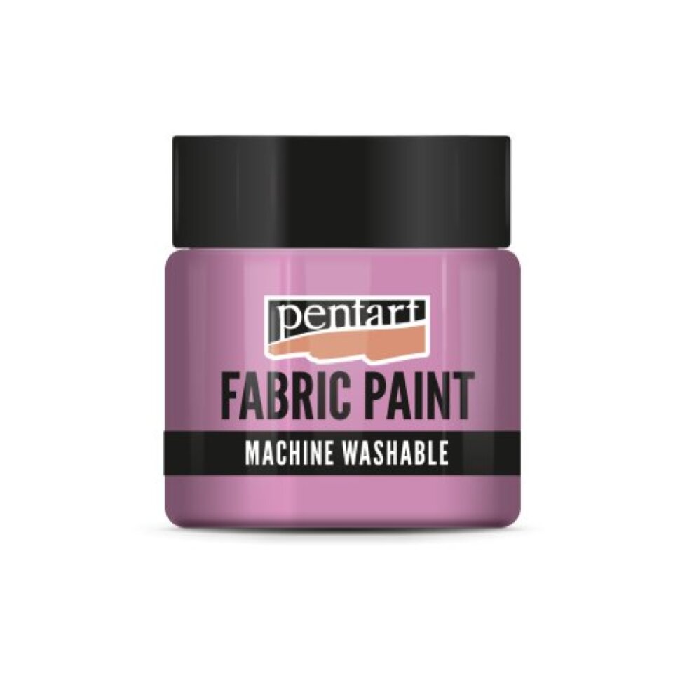 Barva na světlý a tmavý textil PENTART 50 ml RŮŽOVÁ
