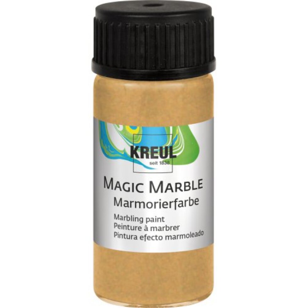 Sada Mramorovací barva Magic Marble metalická 6 x 20 ml