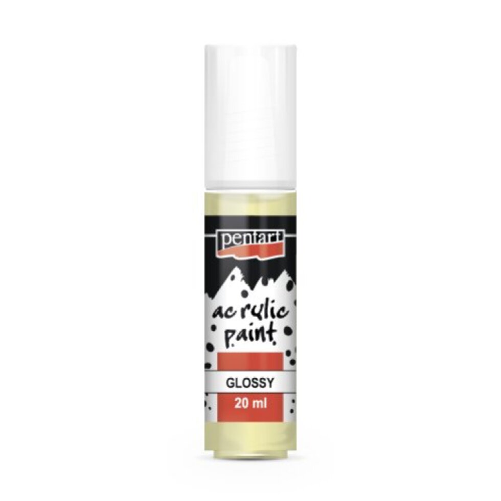 Akrylová barva lesklá PENTART 20 ml MÁSLOVÁ