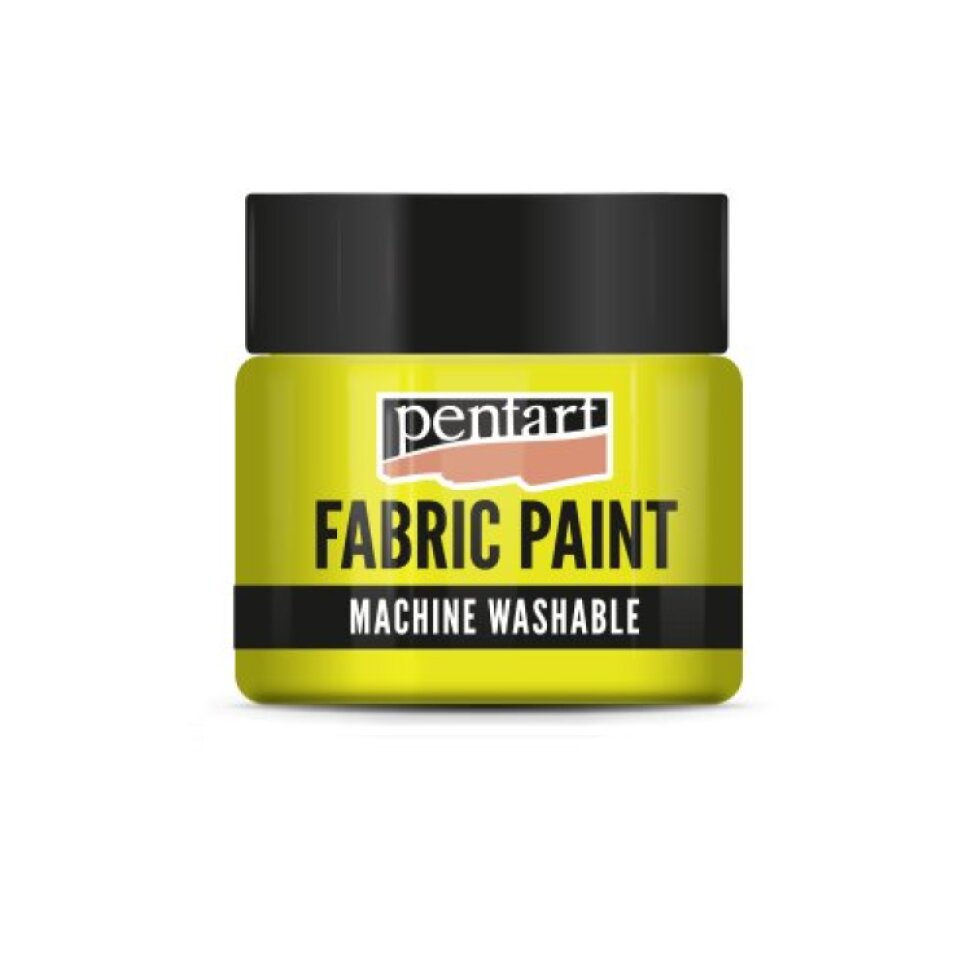 Barva na textil PENTART 30 ml NEON ŽLUTÁ